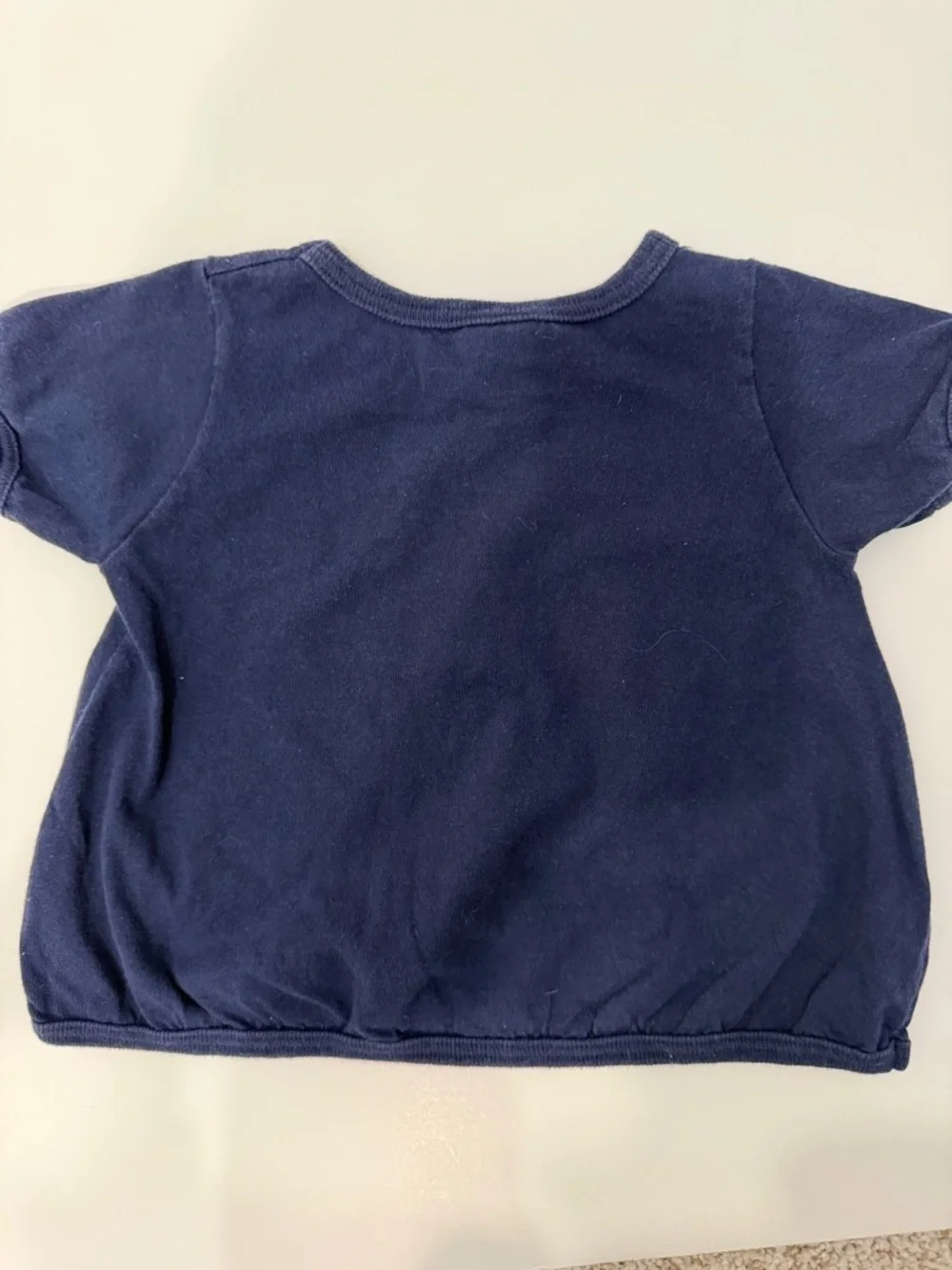VINTAGE UNIVERSITY OF MICHIGAN Baby Girl Short Sleeve Top